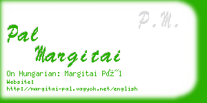 pal margitai business card